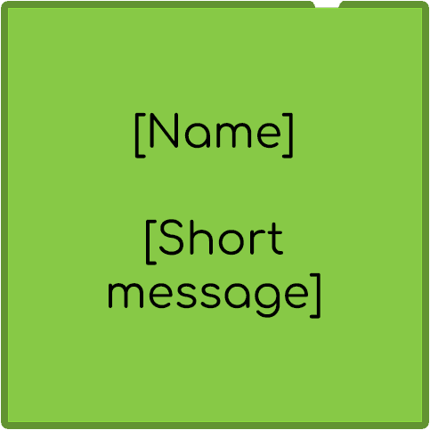 Custom message